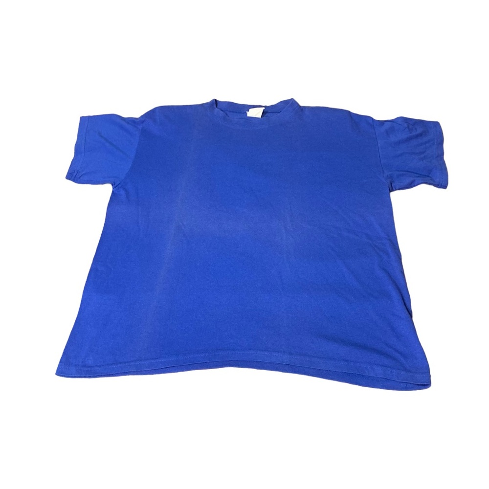 MB II Vintage 80s Tshirt Blue Mens size XL